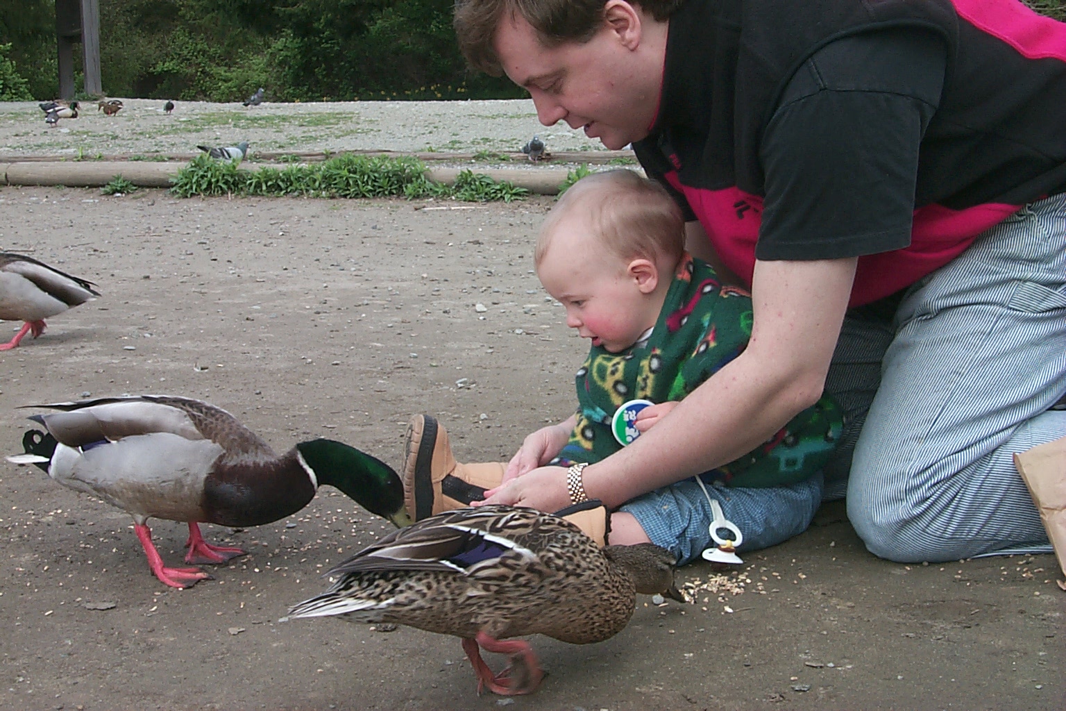 Spenser with Duck.jpg, 512362 bytes, 5/22/00